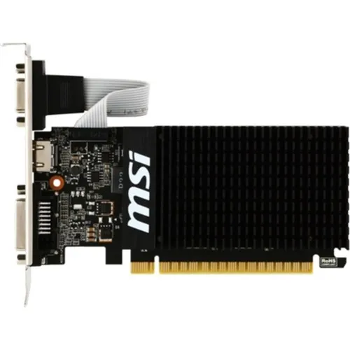MSI NVIDIA GeForce GT 710 1 GD3H LP 1GB 64 bit DDR3 DX(12) PCI-E 3.0 Graphics Card (GT 710 1 GD3H LP)
