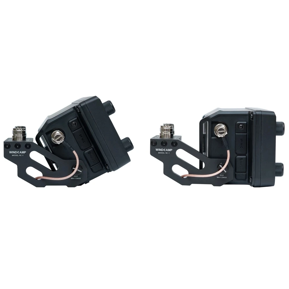 

WINDCAMP CNC Aluminum Alloy Quick Release Antenna Stand Support for 705 ICOM IC-705