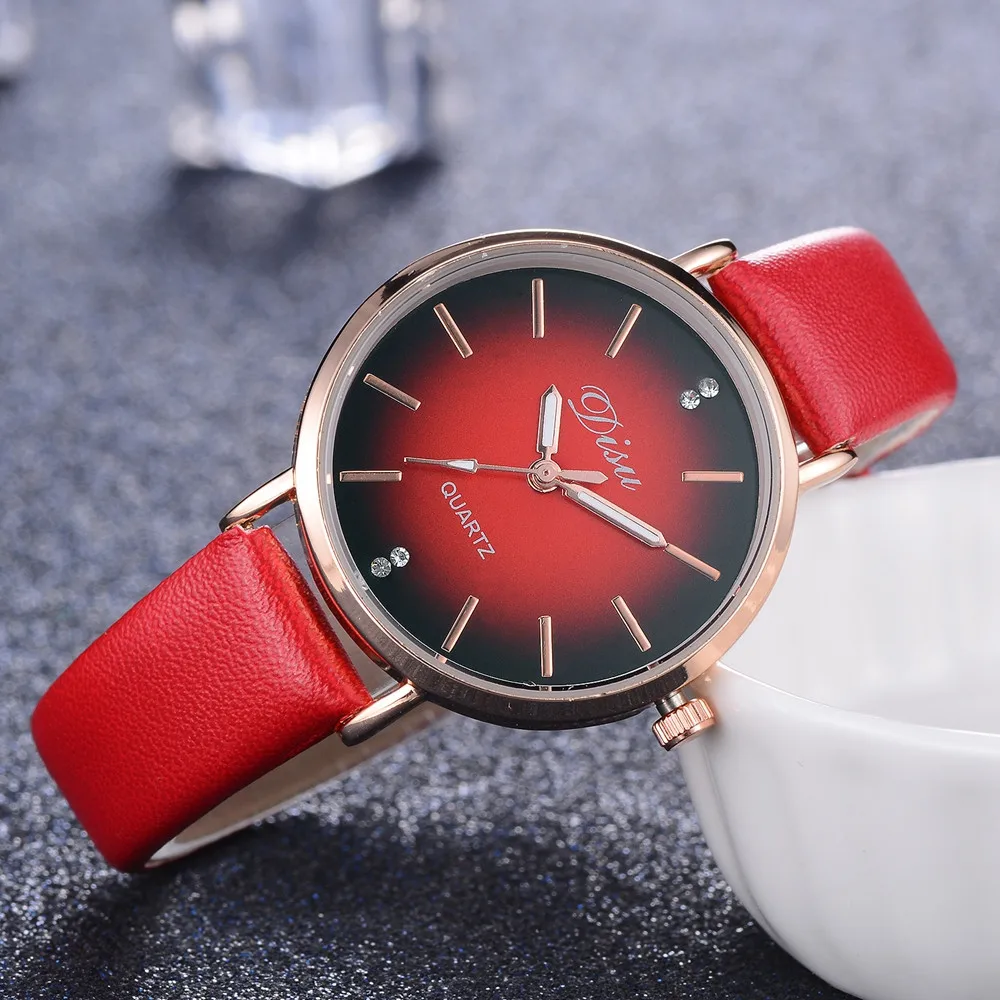 Женские Ретро часы с большим циферблатом роскошный креативный дизайн