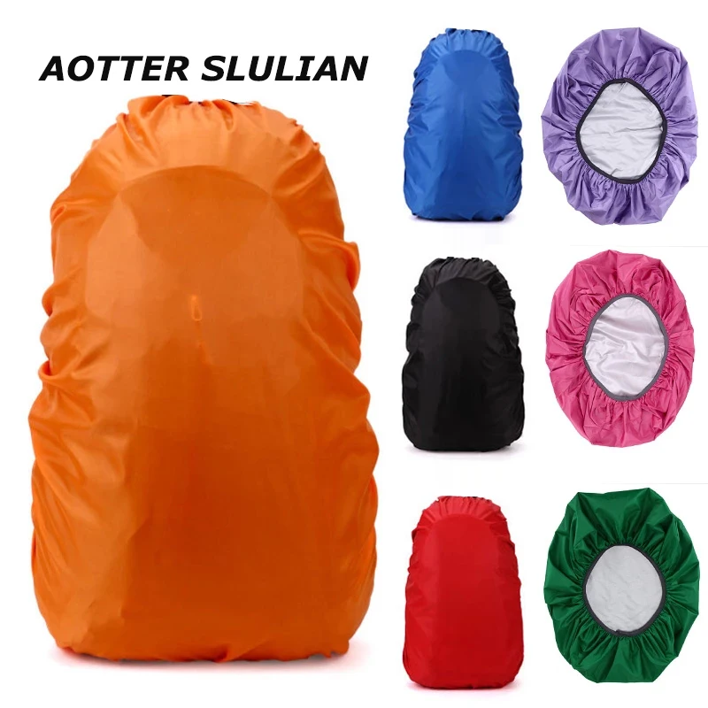 

Чехол-рюкзак с защитой от дождя, модные Светоотражающие мешки, водонепроницаемый тактический чехол от пыли и дождя для отдыха на открытом в...