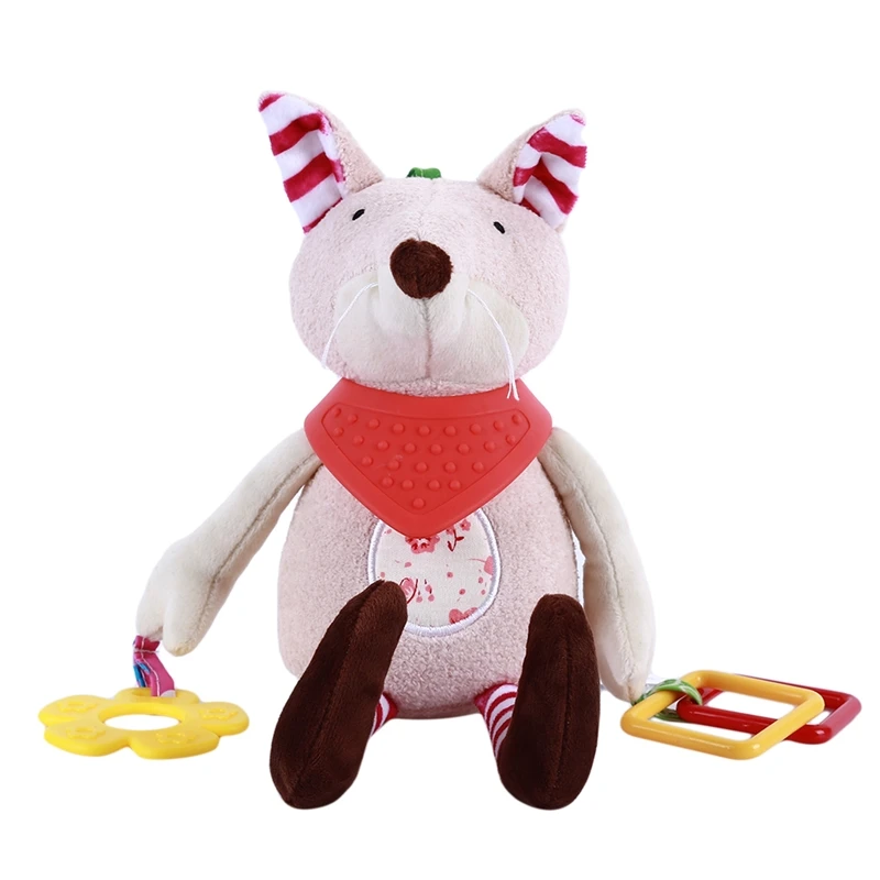 Деревянный медвежонок держатель для соски цепочка прорезывателя младенцев |