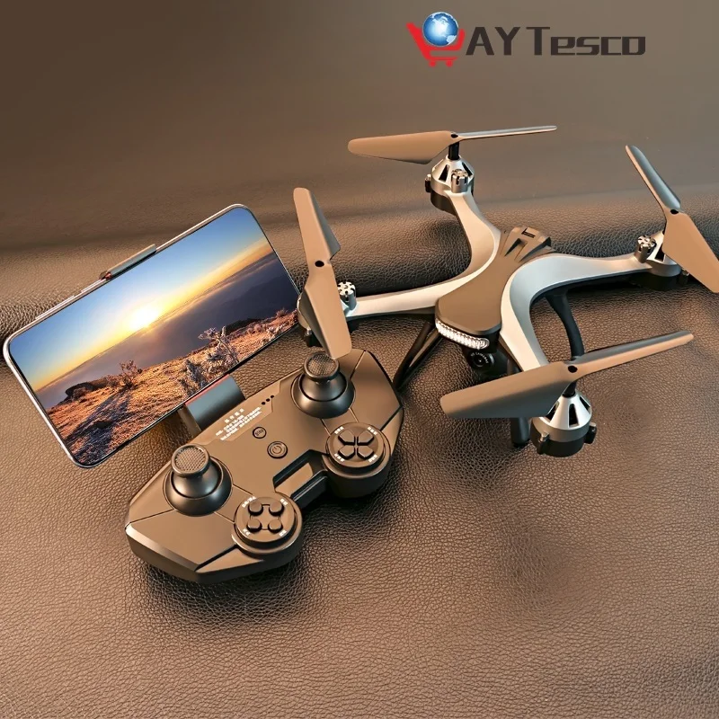 Enlarge 2021 New JC801 Drone With 4K Dual HD Camera Aerial Photography Quadcopter Professional WIFI Helicopter RC Drone Toys Kid Gift