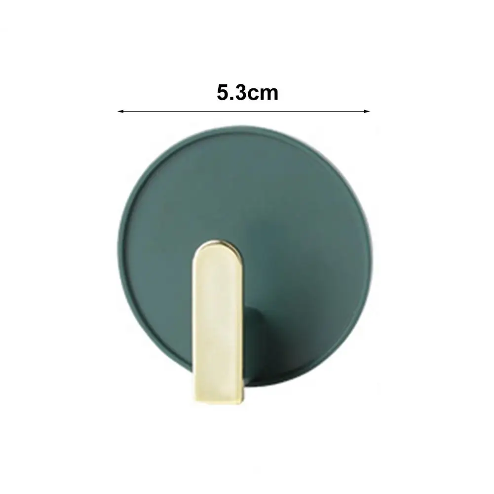 

4Pcs/Set Clothes Hanger Self Adhesive 360 Degree Rotation Plastic Decorative Wall Storage Hook for Office
