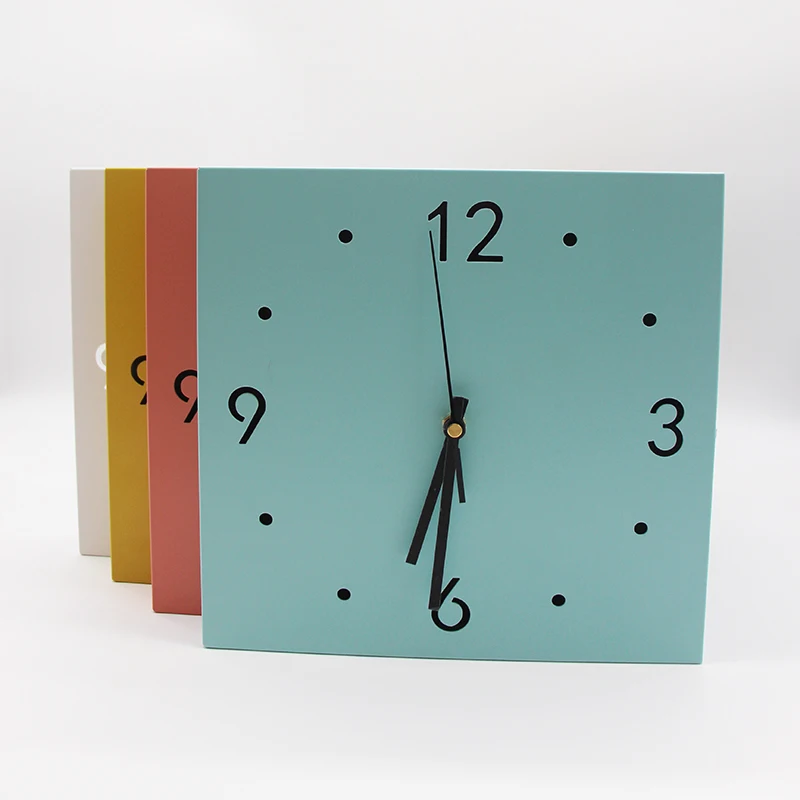 Двусторонние современные настенные часы бесшумные большие Угловые украшения