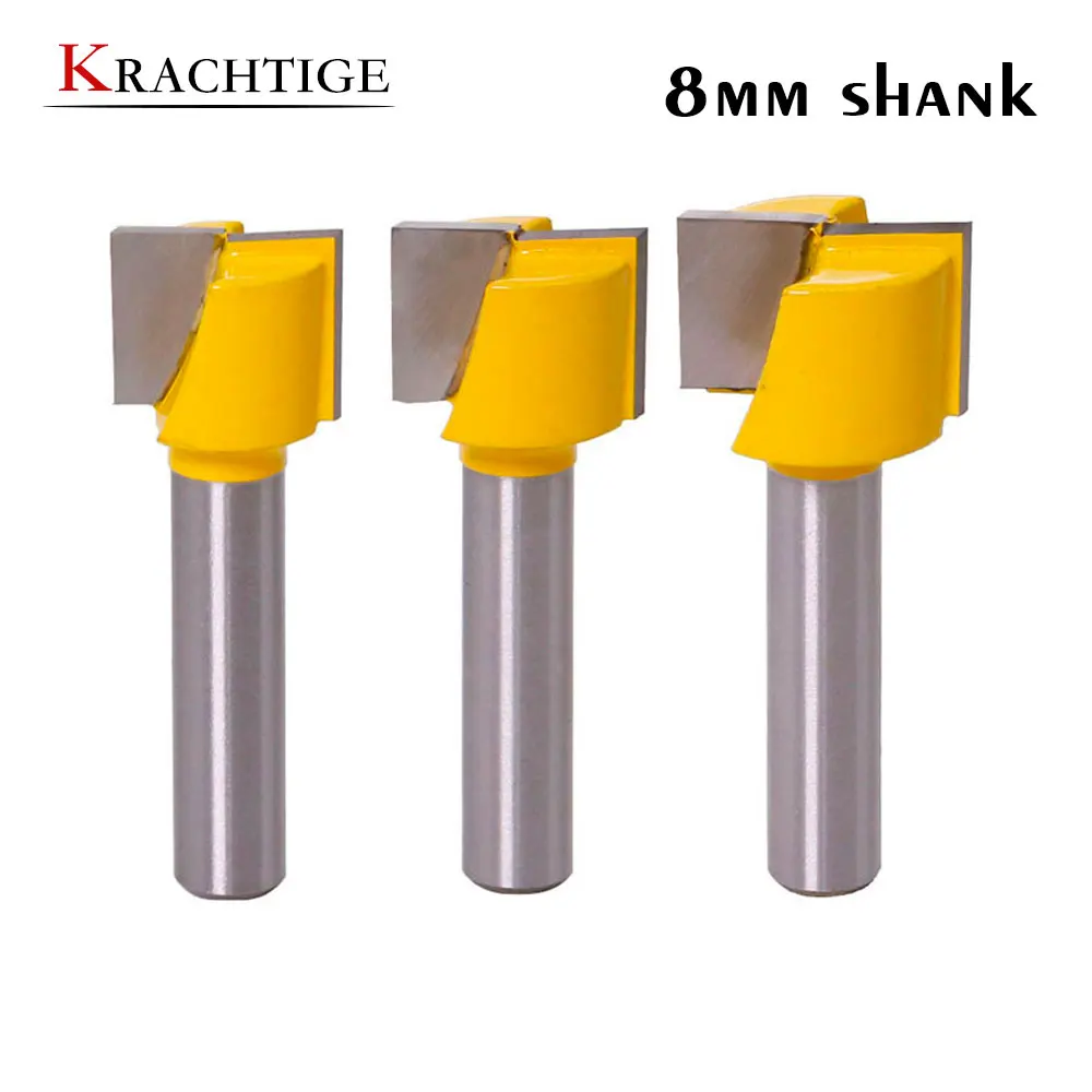 

Krachtige 8mm Shank Bottom Wood Cleaning Bit Straight Router Bit Clean Milling Cutter Woodworking Bits Power Machine