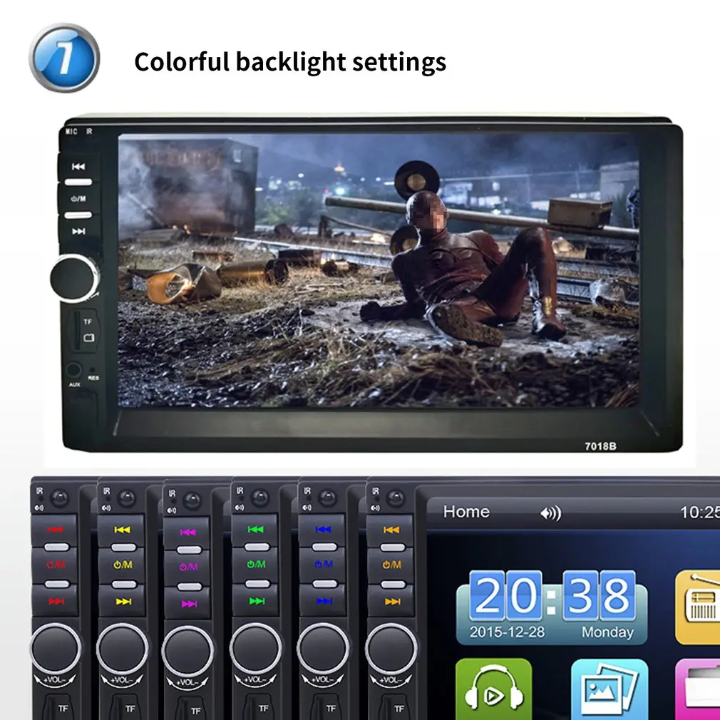 Автомагнитола 2 din GPS мультимедийный плеер Android универсальный автомобильный