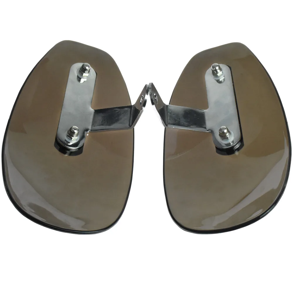 Motorcycle Hand Guard Cold Wind Deflector Shield Smoke 10mm For Harley Touring Dyna Softail Sportster Road King Chopper Cruiser |