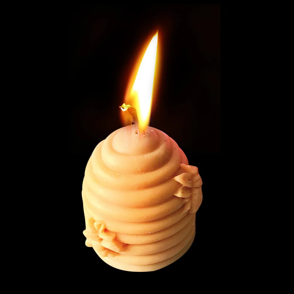 

Honeycomb Bee Shape Silicone Mould DIY Aromatherapy Plaster Candle 3D Mold Clay Crafts Fondant Cake Decoration