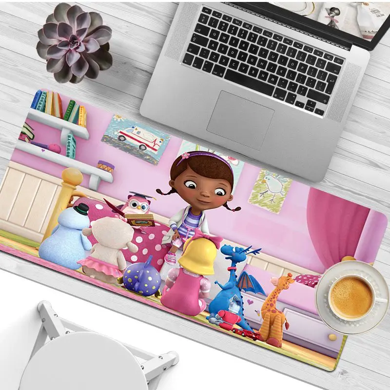 

Disney Doc McStuffins Pet Vet New Designs Beautiful Anime Mouse pad Mat Size for CSGO Game Player Desktop PC Computer Laptop