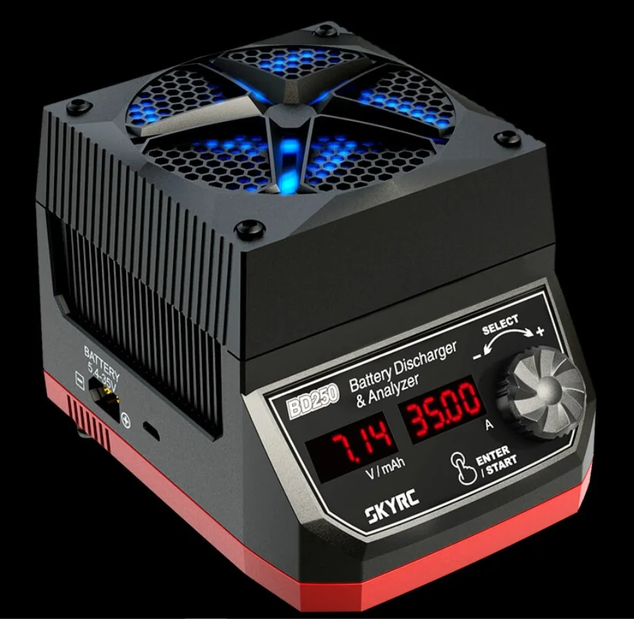 SKYRC BD250 250 Вт 35A LiPo/LiHV/NiMH разрядник аккумулятора и анализатор для радиоуправляемого