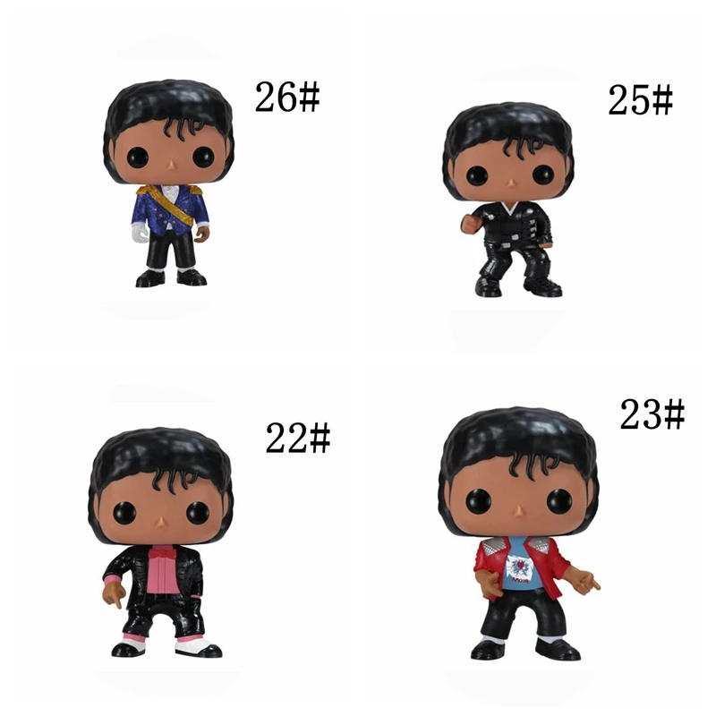 Майкл Джексон BEAT IT BILLIE JEAN BAD SM00TH коллекция фигурок модель игрушки для детей на