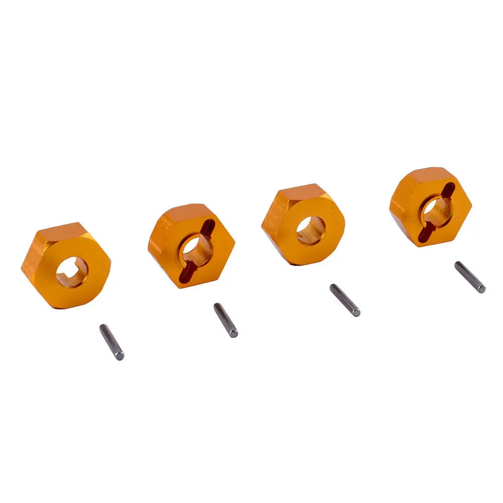 RC 0044 Алюминиевый адаптер с шестигранным приводом и штифтом 4P подходит для WLtoys 1/12