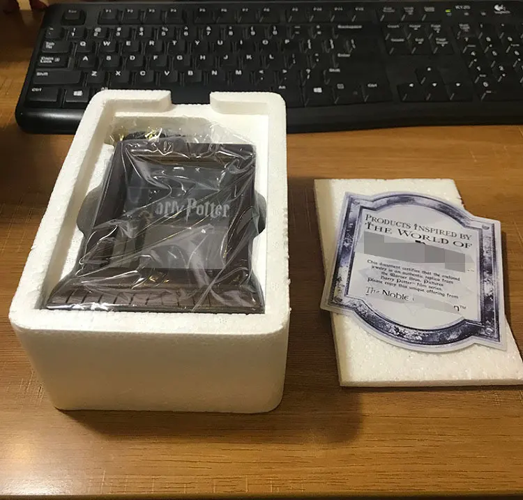 H Potter Гермионы Время Тернер Ожерелье благородный высокое качество Коллекция с деревянным зеркалом коробка реквизит Реплика