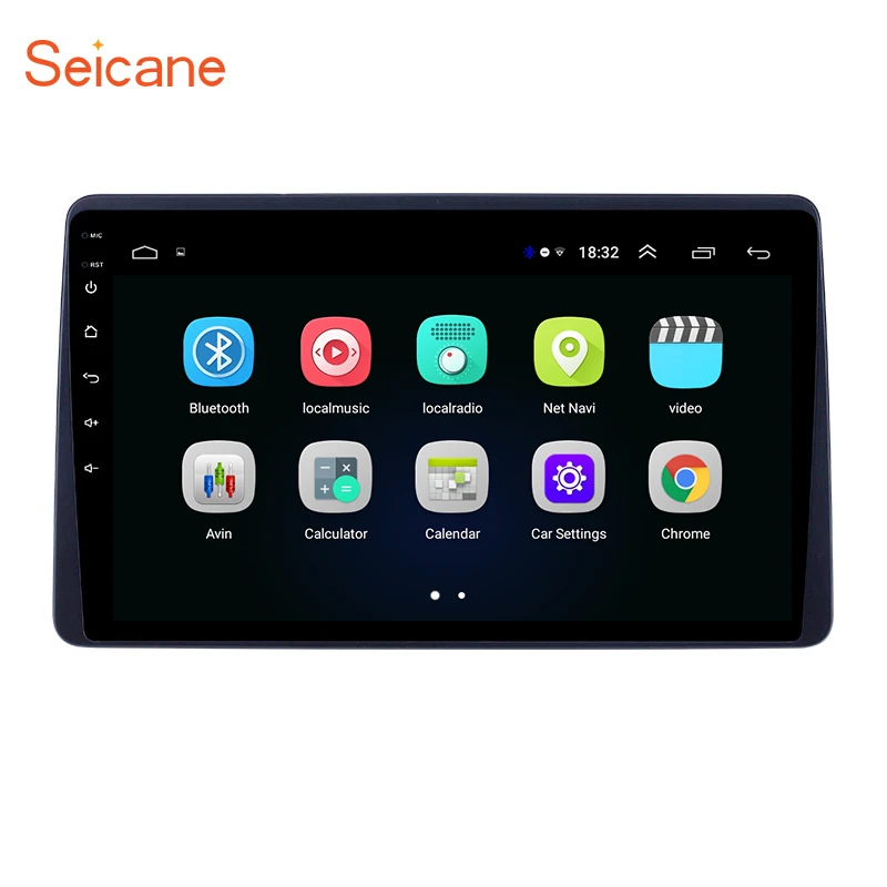 Автомагнитола Seicane мультимедийный проигрыватель на Android 10 1 с экраном 8 'ƈ.5D для