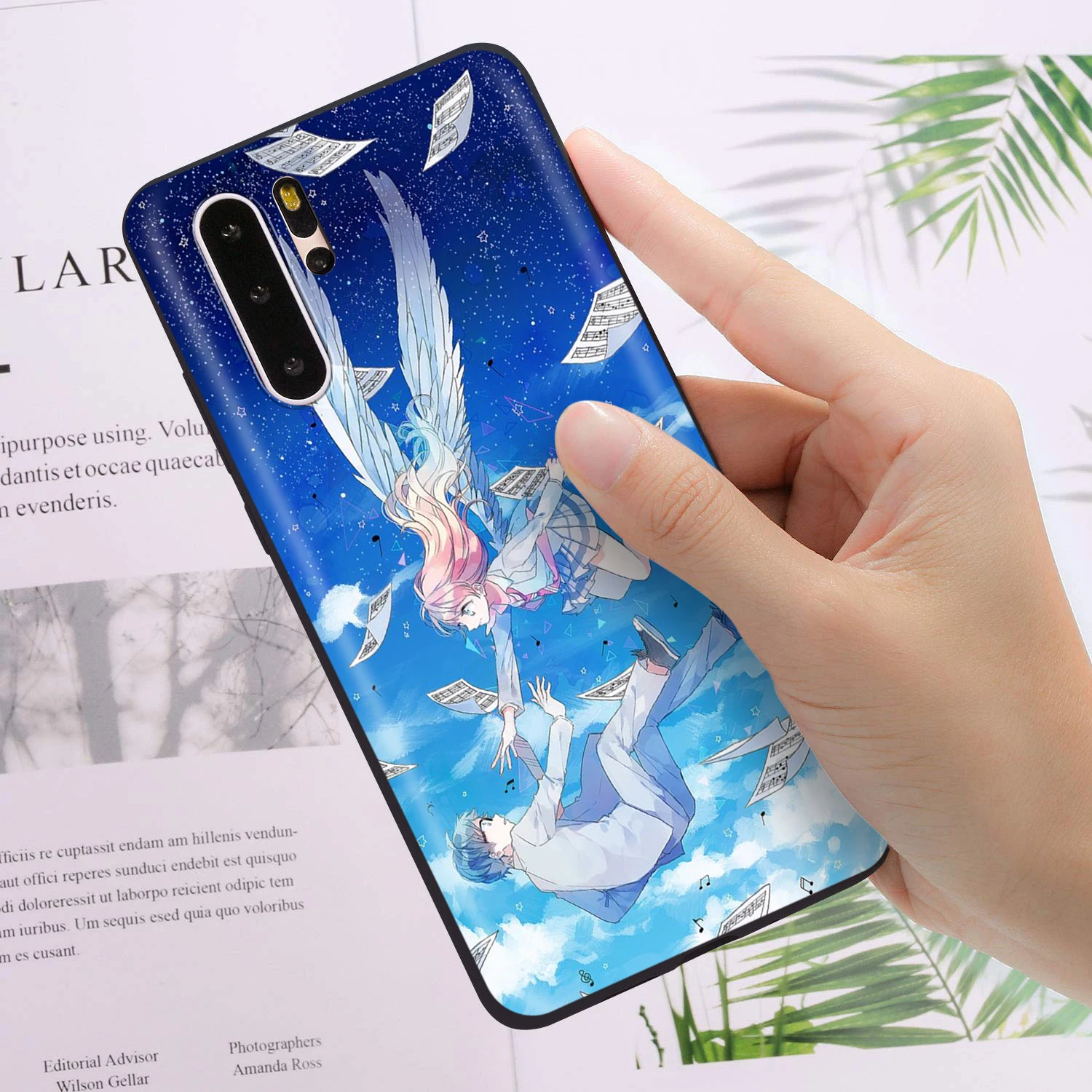 Силиконовый чехол YIMAOC Your lie в апреле для Huawei Honor 6a 7a 7c 7x8 9 10 Lite Pro Y6 2018 2017 Prime |