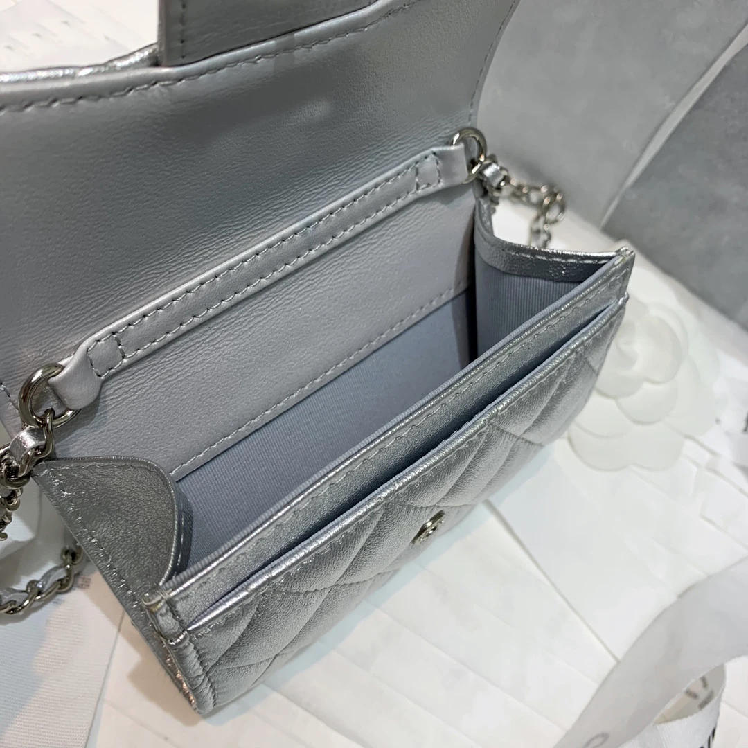 

2021 New Women Waist Bag Mini Good Quality Lady Leather Chain Belt Bag