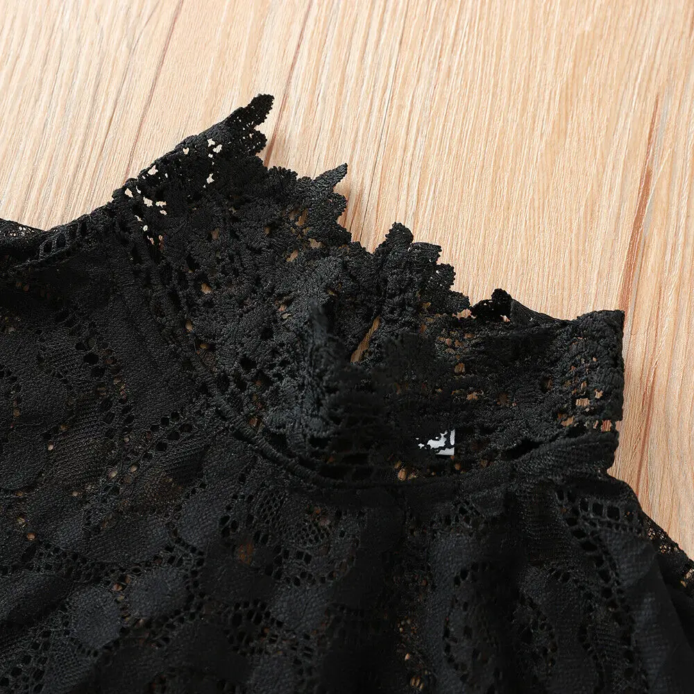 Женский кружевной топ с длинным рукавом свободного покроя | Женская одежда