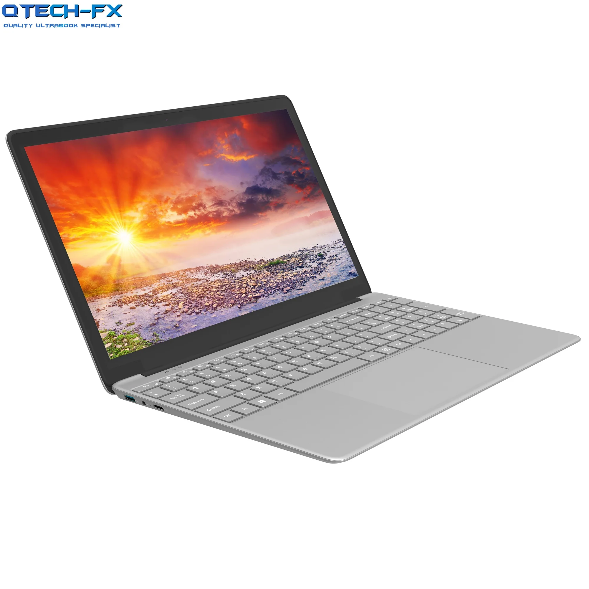15,6 «ips металлический ультрабук с быстрой SSD 512 GB/128/256G Intel 6 ГБ Оперативная память Windows 10 Busine арабский AZERTY Испания Русская клавиатура