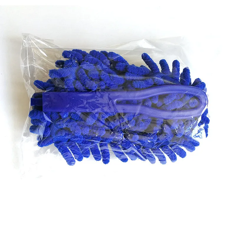 Сгибаемая щетка из микрофибры и синели для удаления пыли очистки автомобильного