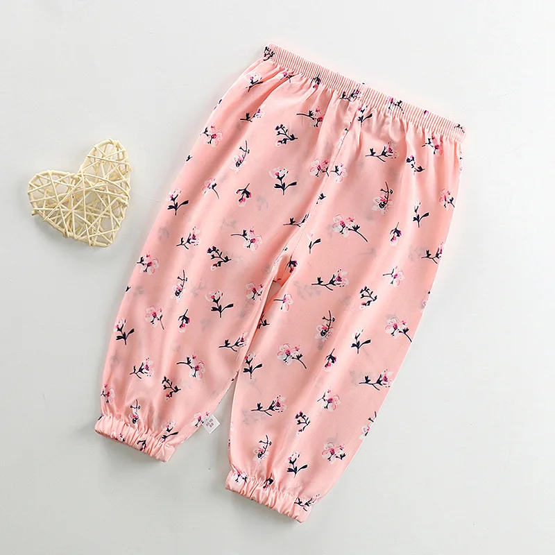 Летние детские брюки-шаровары для маленьких мальчиков и девочек брюки