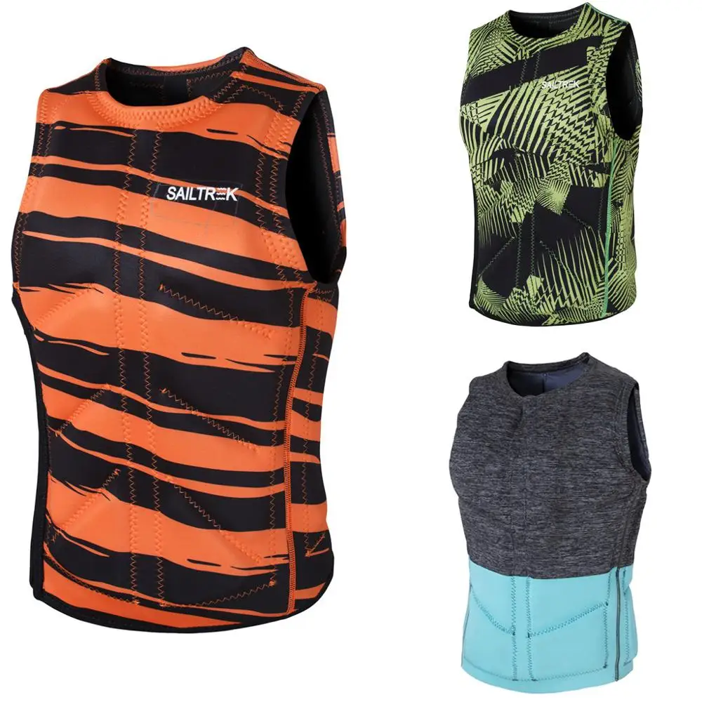 Спасательный жилет для взрослых мужской женский неопреновый плавания серфинга