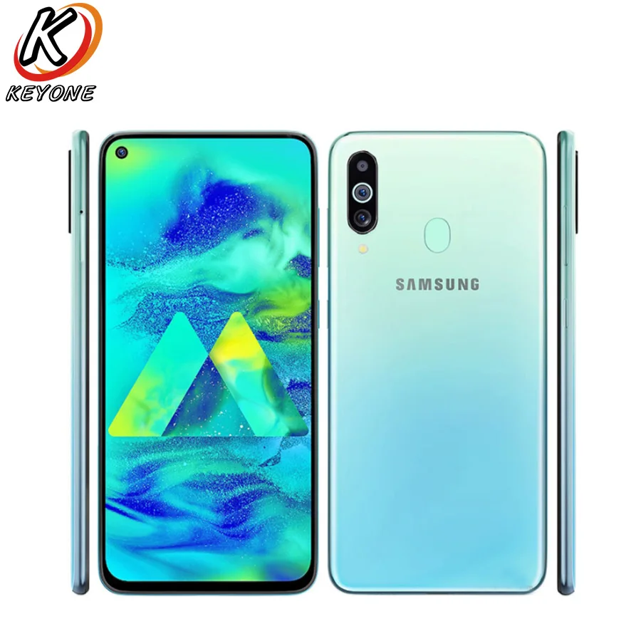 Новый samsung Galaxy M40 M405F-DS мобильный телефон 6 3 &quot6 ГБ ОЗУ 128 Гб ПЗУ Snapdragon 675 Android 9 3500 мАч