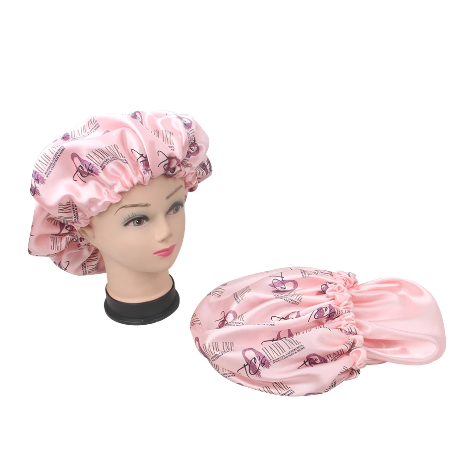 Пользовательский монограммный логотип повторная печать 2 слойные волосы