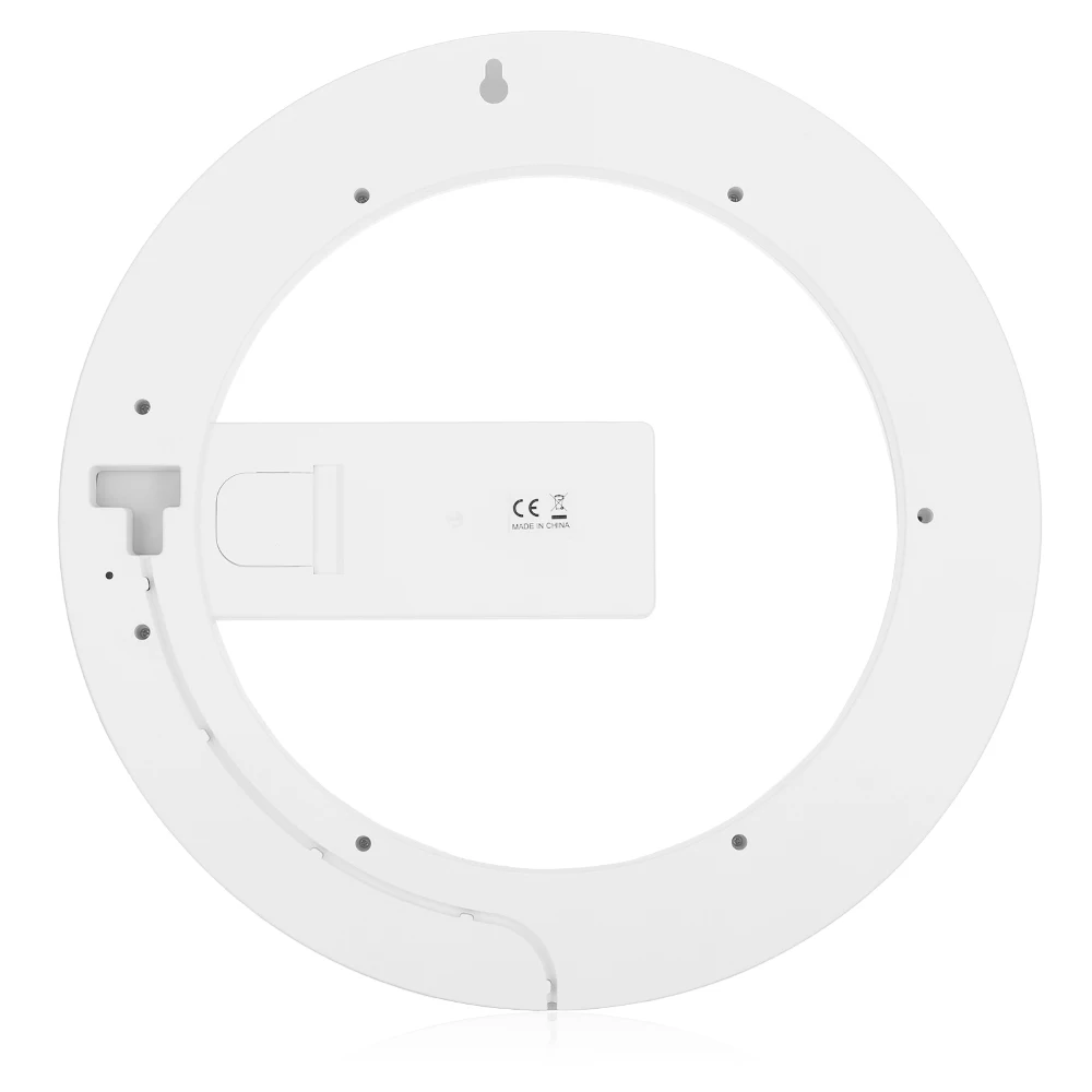 Цифровые светодиодсветодиодный настенные часы зеркальные температурные с