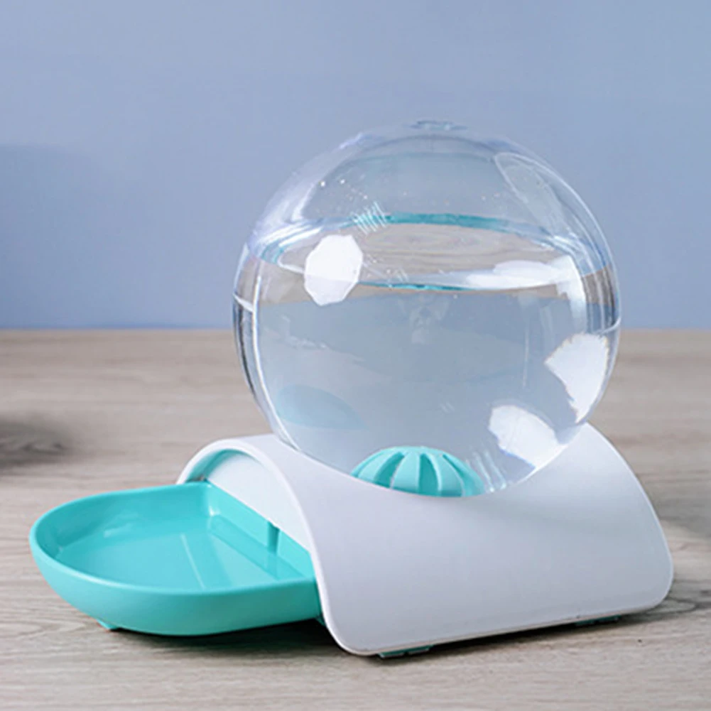 2.8l Pets Dog Cats Automatic Water Feeder Bubble Water Feeder Drinking Bowl transparent Water Dispenser Fountain Bottle For Cats