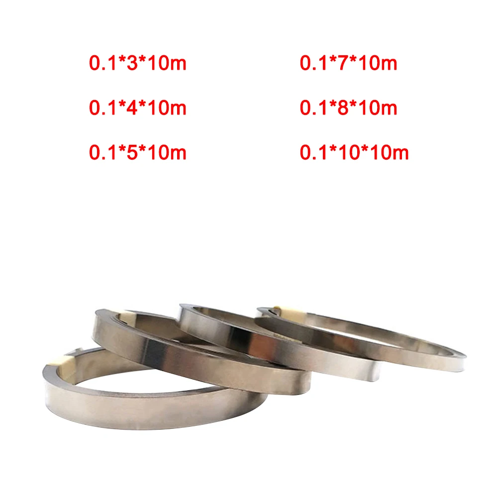 Никелированная пластина для литий-ионных батарей 10 м 18650 Стальная лента