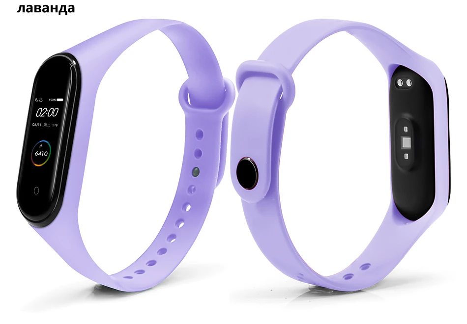 BOORUI для xiaomi mi band 4 ремешок Модный Цветной mi band 4 ремешок силиконовый mi band 4 Ремень Замена для xiaomi mi 4 band