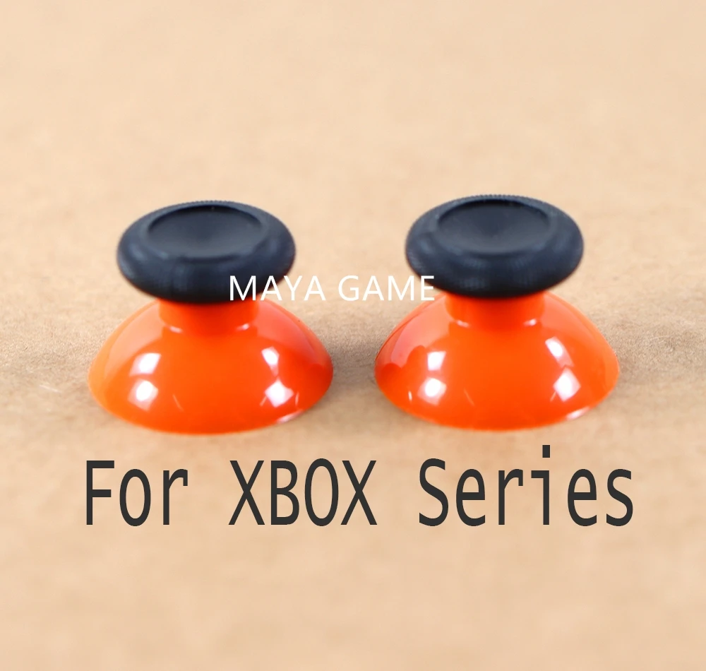 

4 шт. для контроллера Microsoft XBox One Series X S, 3d, аналоговый стик, зеркальная крышка джойстика, однотонный цвет