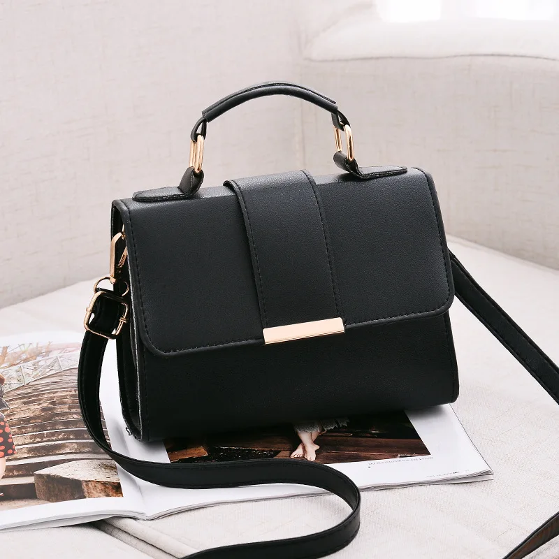 

Women Fashion PU Leather Shoulder Small Flap Crossbody Handbags Top Handle Tote Messenger Bag Satchel Handbag Woman Clutch Bag