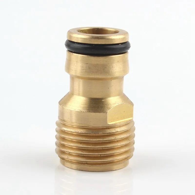 Медь 1/2 ''3/4'' 1 ''Резьбовой Адаптер водопроводное соединение для крана водяной пистолет мойка автомобильный разъем 16 мм разъем для садового шланга для сада