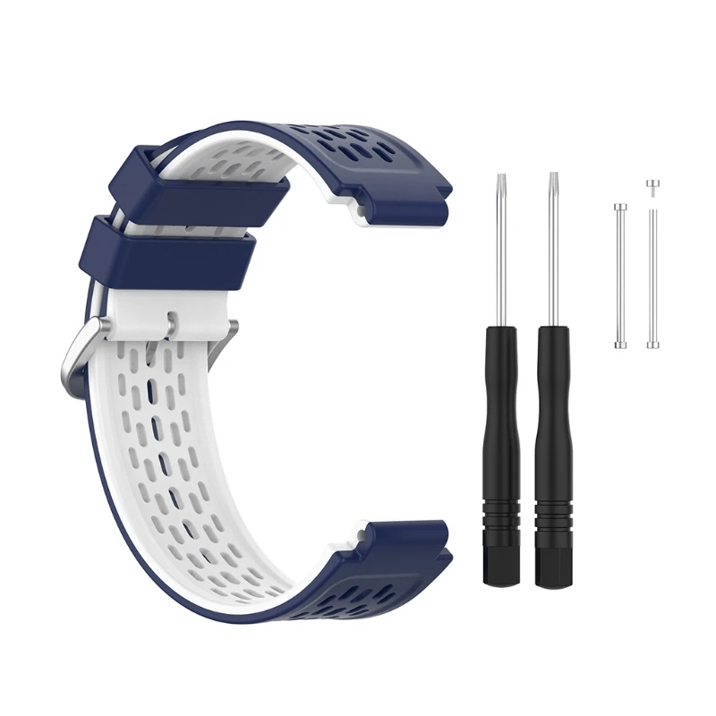 

X37D New for garmin- Forerunner 235 Band Silicone Strap Bracelet for garmin- Forerunner 220/230/235/620/630/735XT/235Lite