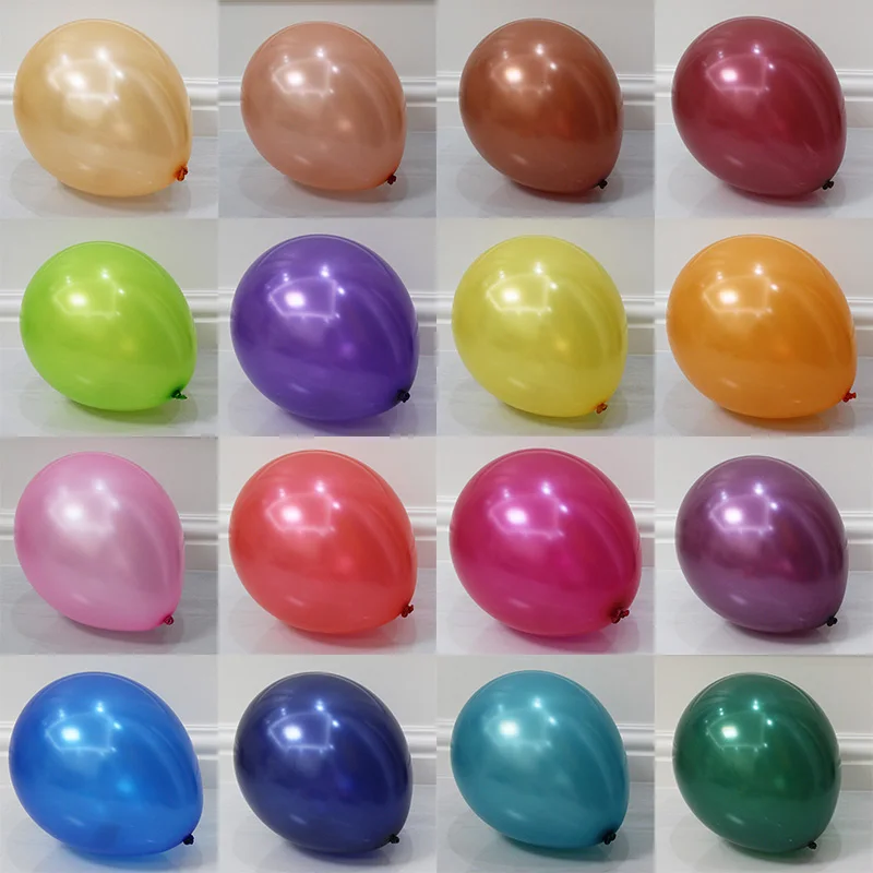 

10/20/30/50Pcs 10inch 1.8g Pearl Latex Balloons Happy Birthday Party Wedding Christmas Decorations Balloon Kids Air Balls Globos