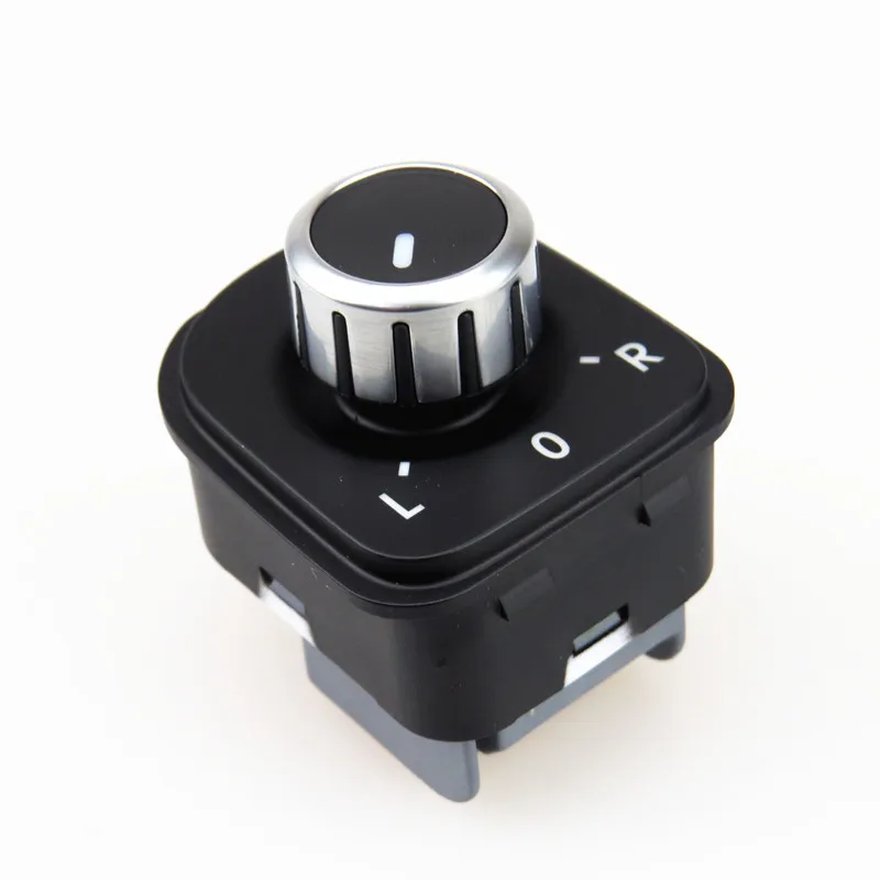 AZQFZ хромированный боковой переключатель для зеркала заднего вида кнопка VW JETTA 5 GOLF