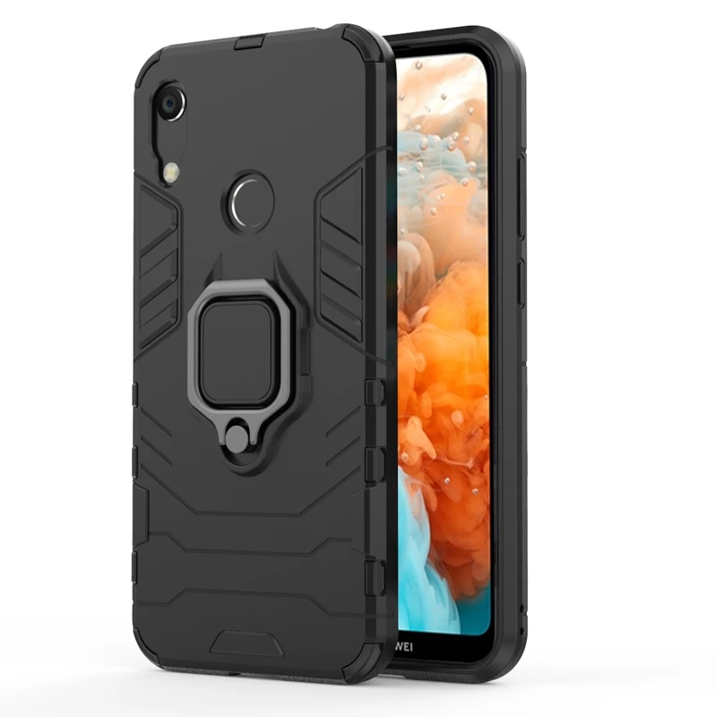 Чехол для телефона huawei Y7 Pro prime 2018 P smart Z 2019 два в одном мягкий и жесткий чехол