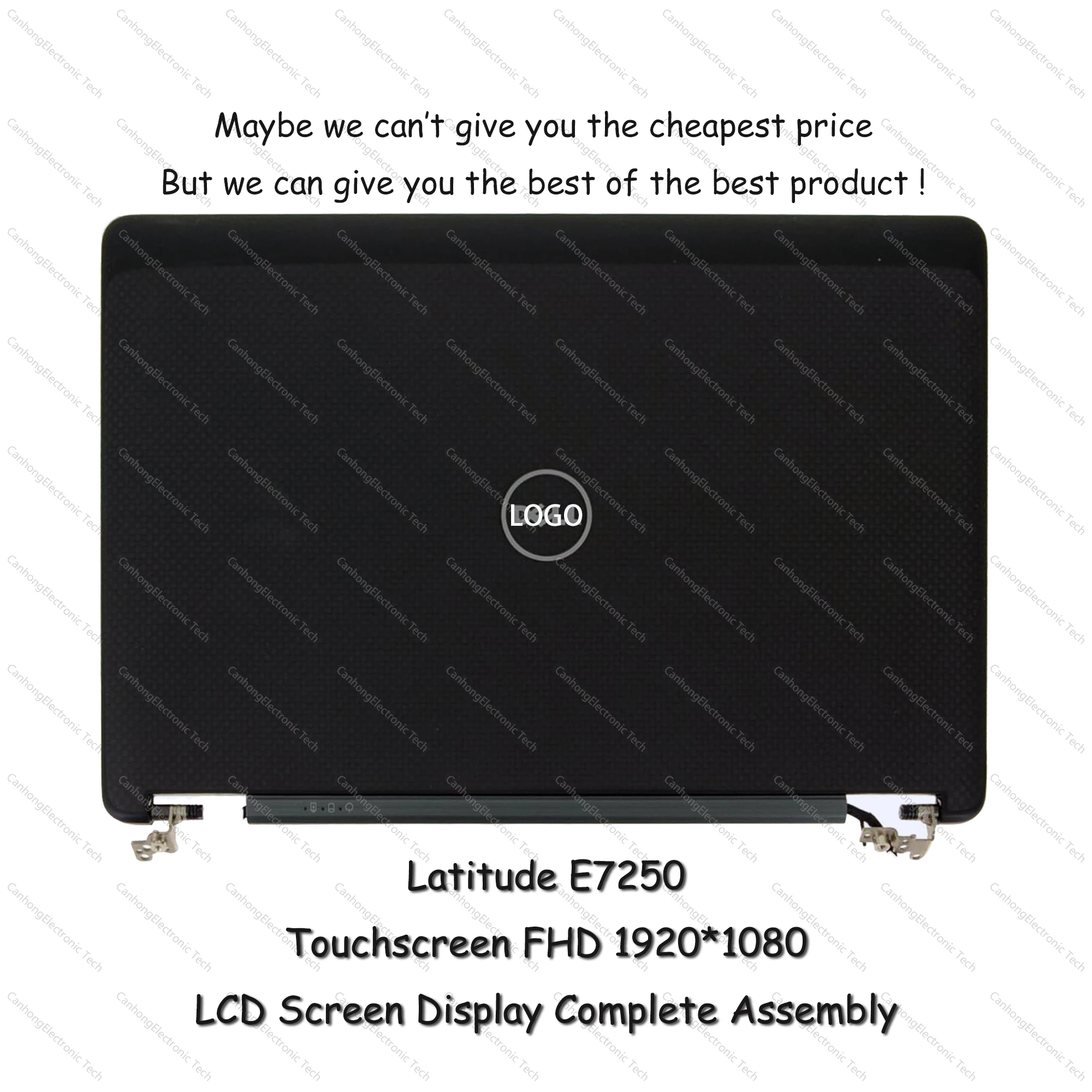 12 5 &quotFHD 1920*1080 для Dell Latitude E7250 сменный сенсорный ЖК-экран в сборе с петлями