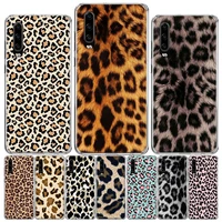 Tiger Leopard Print Panther Phone Case For Huawei P50 Pro P40 P30 Lite P20 P10 Coque Mate Lite Pro Cover Capa Shell