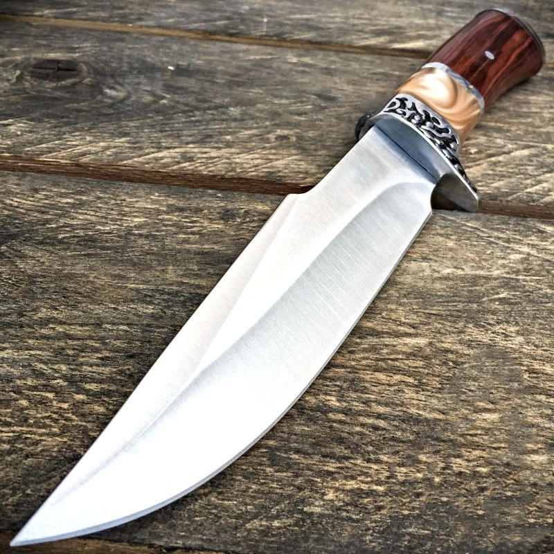 

5 Styles Available - Survival Camping Fixed Blade Hunting Knive TACTICAL HUNTING BOWIE KNIVES MILITARY COMBAT SURVIVAL KNIFE