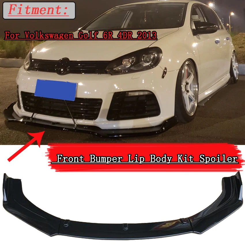 Сплиттер для заднего бампера автомобиля 3 шт. спойлер губ диффузор протектор