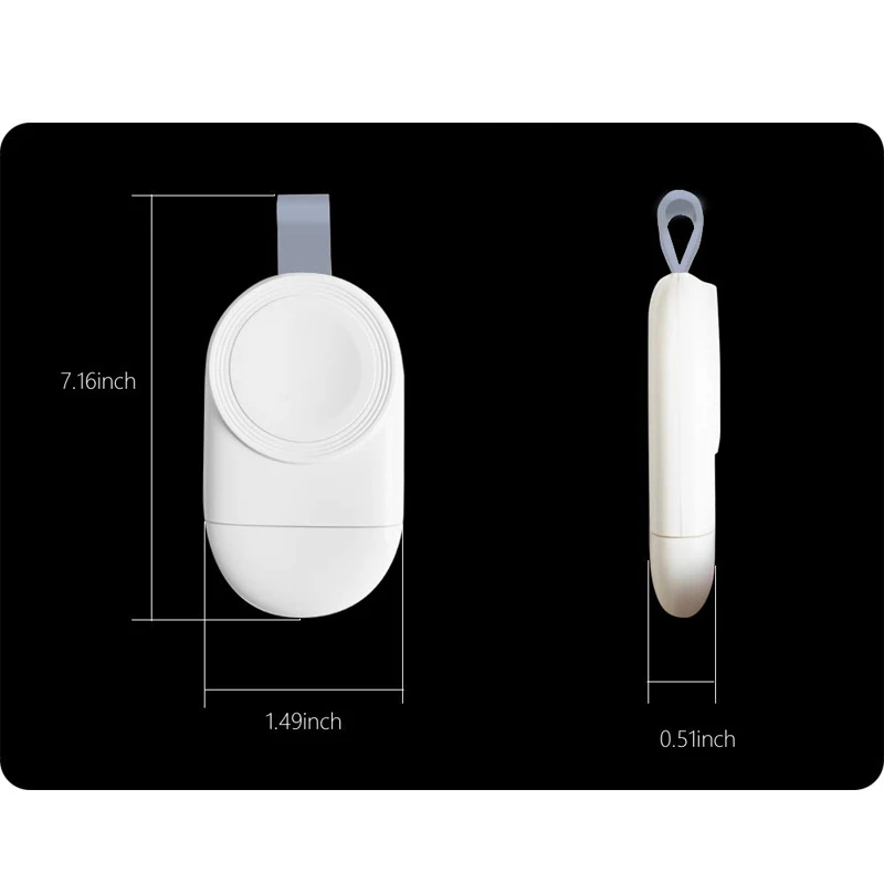 magnetic wireless charger for apple watch 6se54321 iwatch 44mm 40mm 42mm 38mm portable charging dock station accessories free global shipping