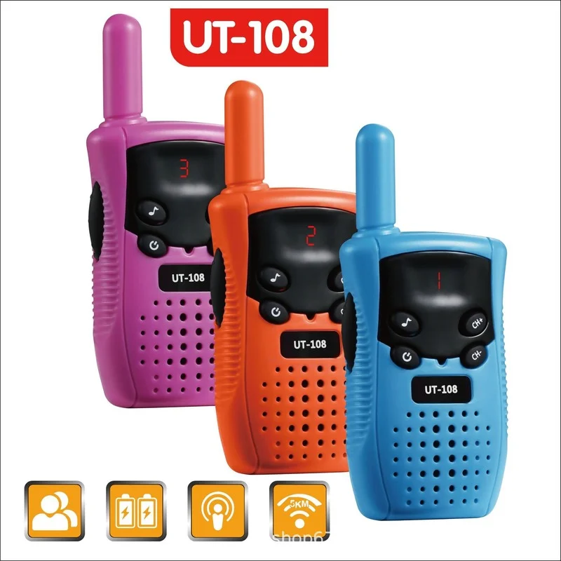 

2 Pcs Children's Walkie-talkie Toys Walkie-talkie Wireless Calling Parent-child Interactive Toys