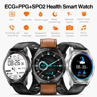 professional ecg ppg bluetooth call smart watch 24 hours heart rate pressure blood oxygen monitor alarm clock for men women