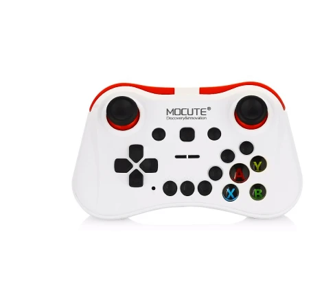 056 white Mocute 054/050/056/058/053/055 Bluetooth геймпад беспроводной джойстик для игр в виртуальной реальности смартфон android планшет приставка для телевизора игра - Цвет: 056 white