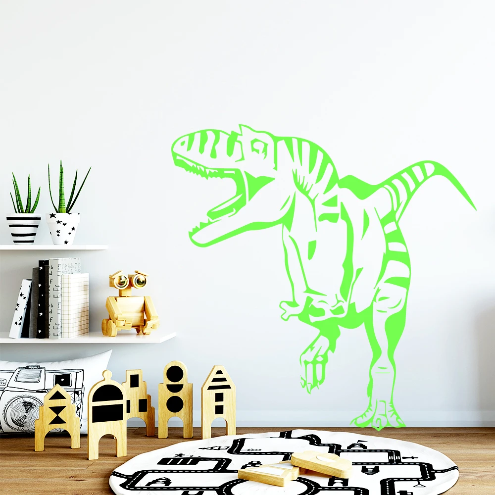 Креативные наклейки на стену в виде динозавра для детской комнаты динозавра|dinosaur