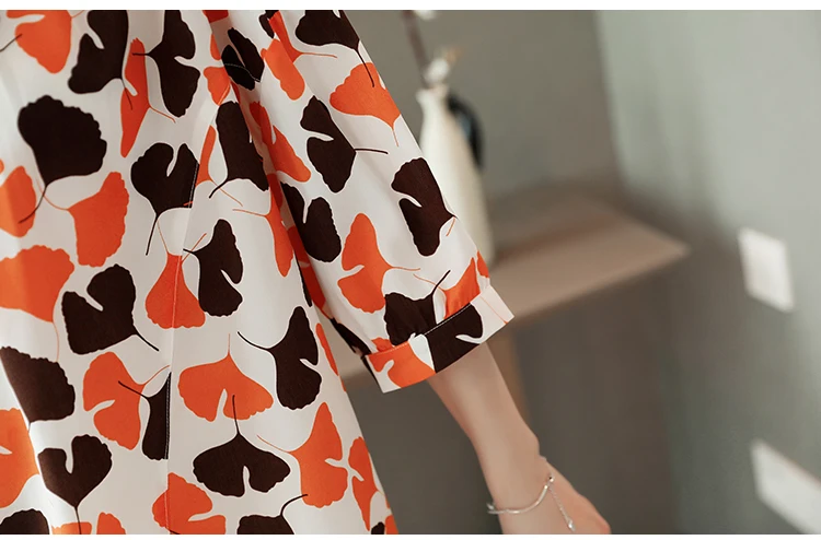 Шифоновая женская рубашка с коротким рукавом новинка 2020 летние и осенние блузы