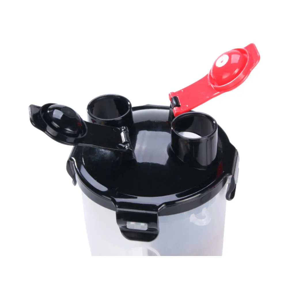 Бутылка для воды 2 в 1 домашних животных Портативный питьевой Складная