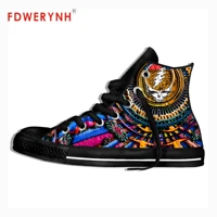 mens casual shoes black hot sale for grateful dead big logo doodling fashion cool street breathable brand classic canvas shoes